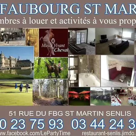 Le Faubourg Saint Martin Loft And 1 Apartmán Senlis (Oise)